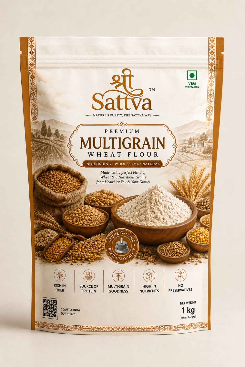 multigrain flour 1kg multigrain flour 1kg