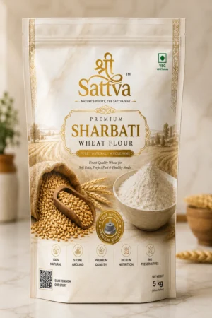 sharbati wheat flour 5kg